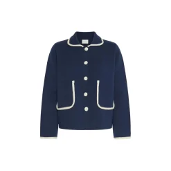 IRUMA Cardigan, maritime blue