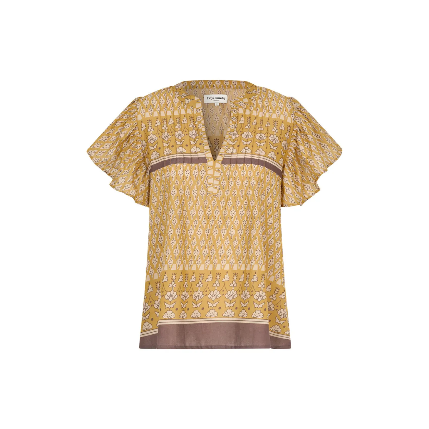 IsabelLL Top SL, mustard