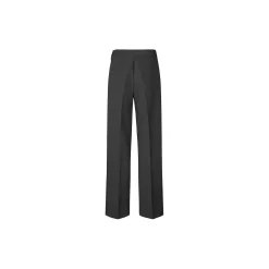 IsobelDEA Trousers Straight Leg, black