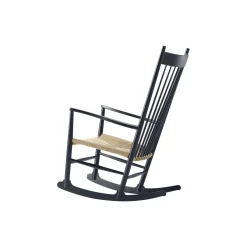 J16 gyngestol, sortlakeret eg/natur