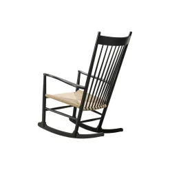 J16 gyngestol, sortlakeret eg/natur