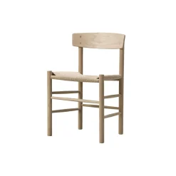 J39 Mogensen stol, lysolieret eg/natur