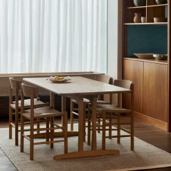 J39 Mogensen stol, olieret eg/natur