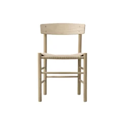 J39 Mogensen stol, sæbebehandlet eg/natur