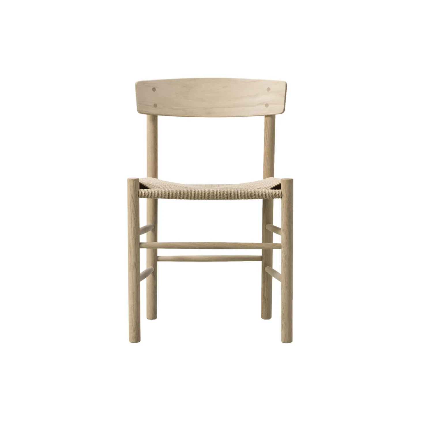 J39 Mogensen stol, sæbebehandlet eg/natur