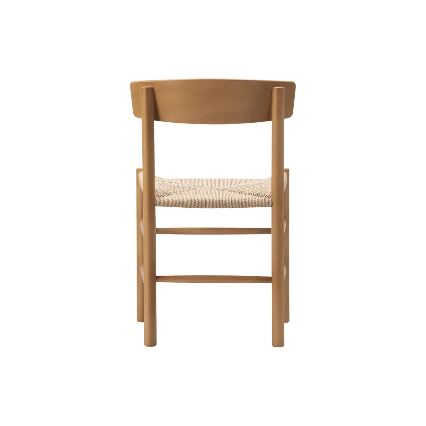 J39 Mogensen stol, vintage lacquered/natur