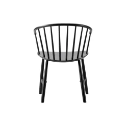 J64 spisebordsstol, sort ask