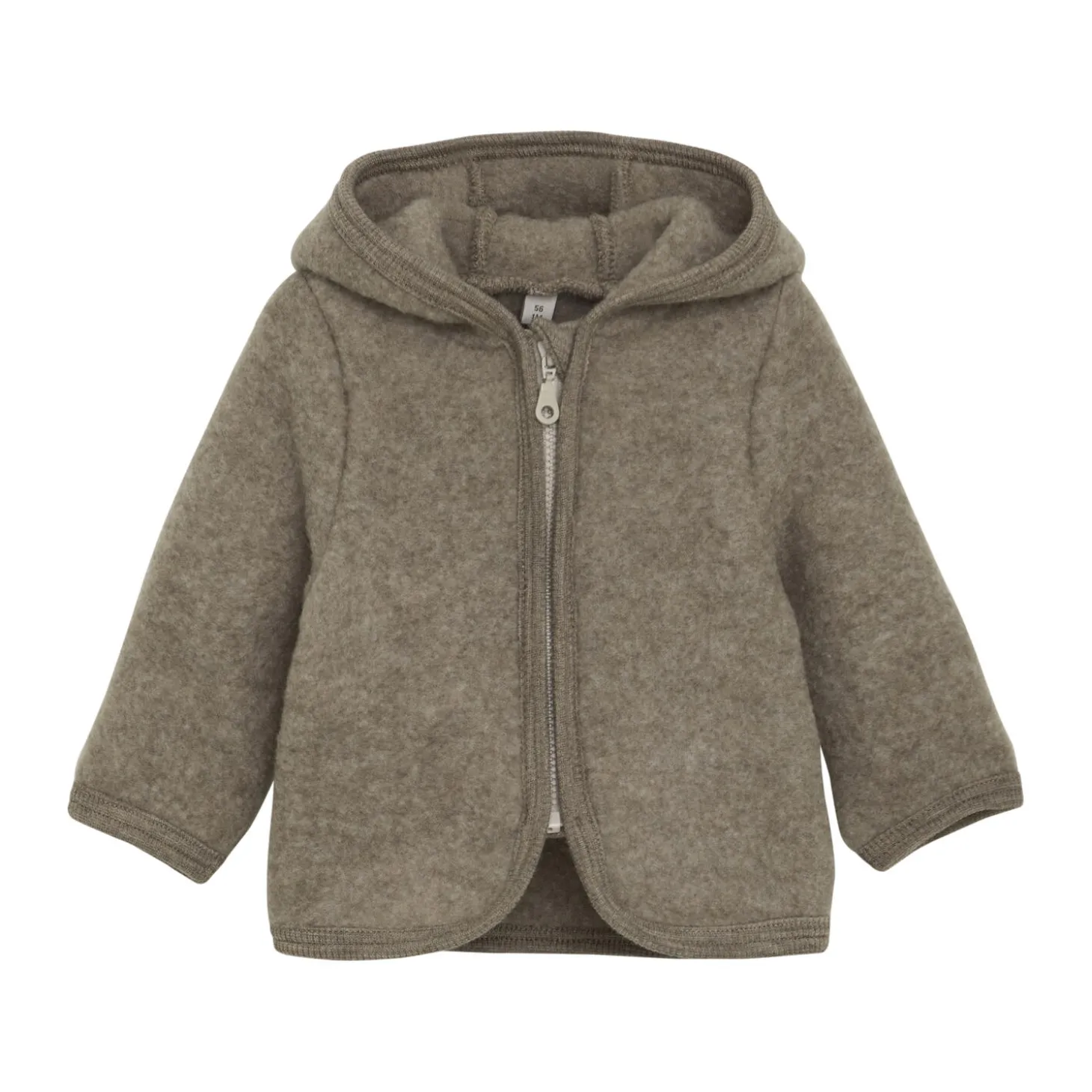 Jacket Ears Wool Fleece, savannah melange