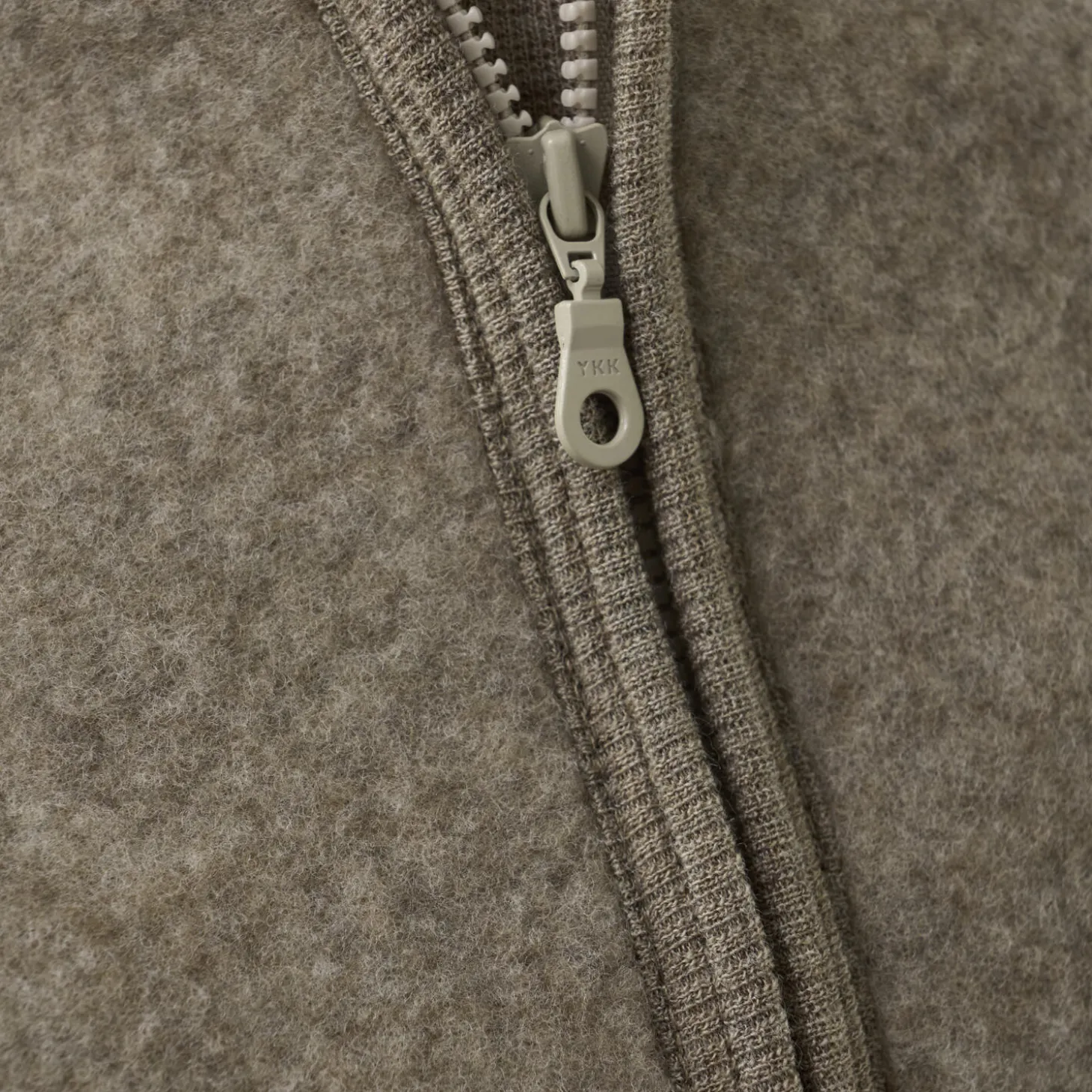 Jacket Ears Wool Fleece, savannah melange