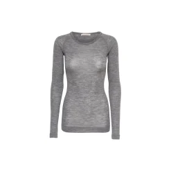Jade Bluse, grey melange