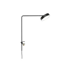 James Desk/Clip Lamp, black