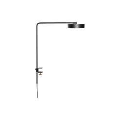 James Desk/Clip Lamp, black