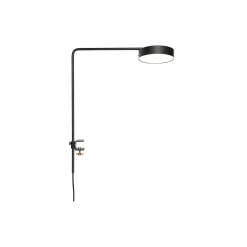 James Desk/Clip Lamp, black