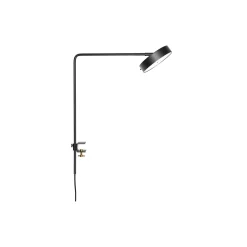 James Desk/Clip Lamp, black