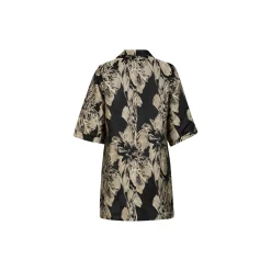 Jaquard jacket, sand jaquard