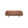 JG 3-pers. sofa, Grand Linen 4803/lysolieret eg
