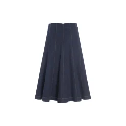 Jinzu nederdel, dark jeans blue