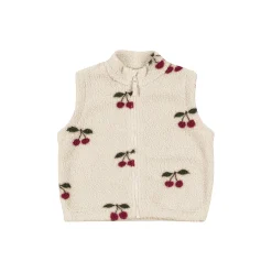 Jody Teddy Vest, ma grande cerise