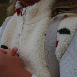 Jody Teddy Vest, ma grande cerise