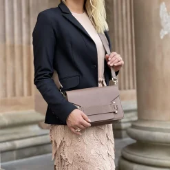 Jolie Grande Crossbody Bag, cappuccino