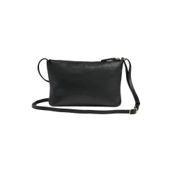 JolieMBG Crossbody Bag Soft Vintage, black w/br. gold