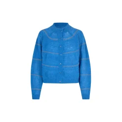 JorkLL Knit Cardigan LS, neon blue
