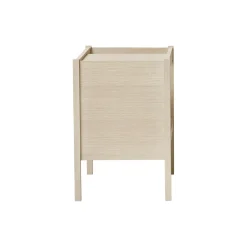 Journal Side Table, white oak