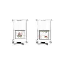 Juledramglas 2024 2 stk.