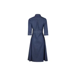 Juno Dress, dark indigo