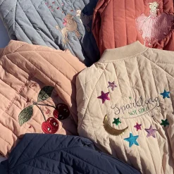 Juno Frill Bomber Jacket, canyon rose