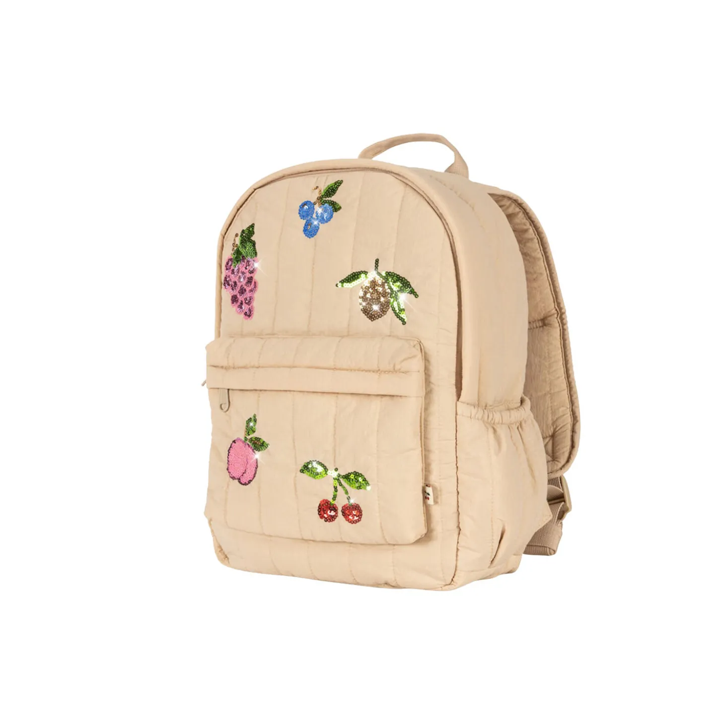 Juno Quilted Sequin Backpack Midi, frappé