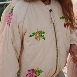 Juno Sequin Bomber Jacket, frappé