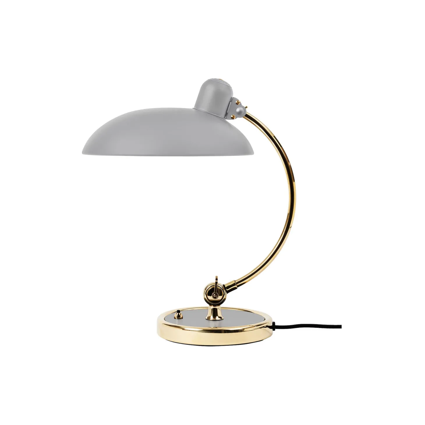 KAISER idell™ 6631-T Luxus bordlampe, easy grey/brass