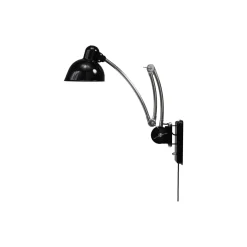 KAISER idell™ 6559-W væglampe, black/chrome