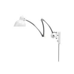 KAISER idell™ 6559-W væglampe, white/chrome