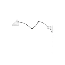 KAISER idell™ 6559-W væglampe, white/chrome