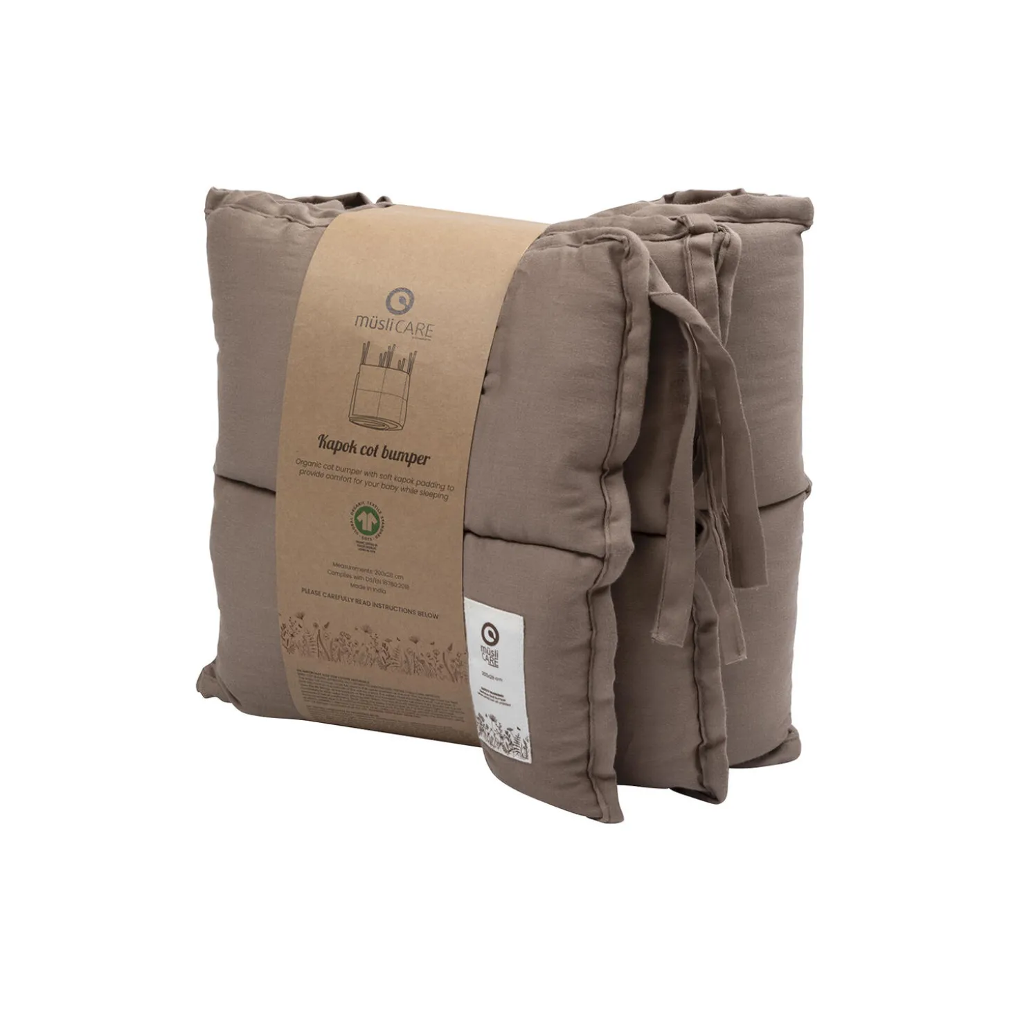 KAPOK sengerand, walnut