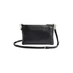 KarimaMBG Crossbody Bag Grain, black w/gold