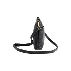 KarimaMBG Crossbody Bag Grain, black w/gold