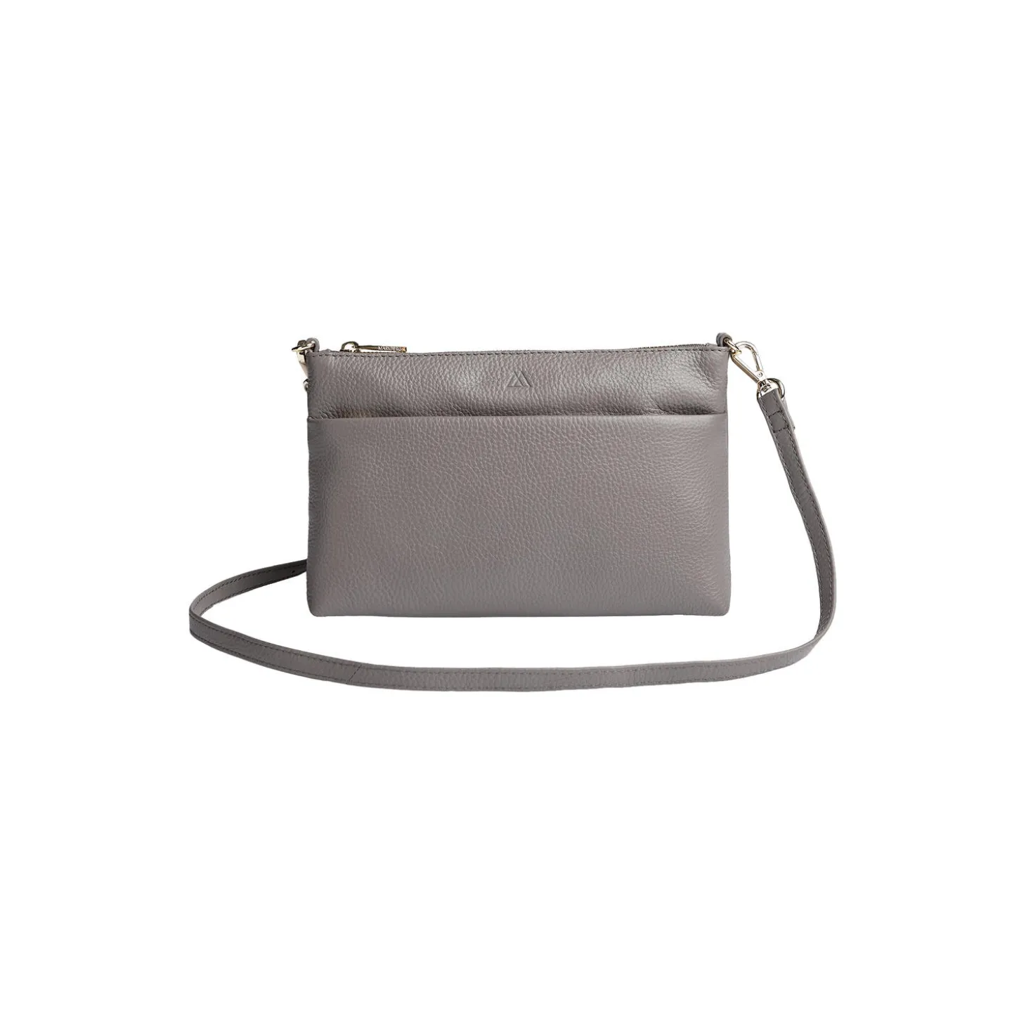 KarimaMBG Crossbody Bag Grain, taupe w/gold