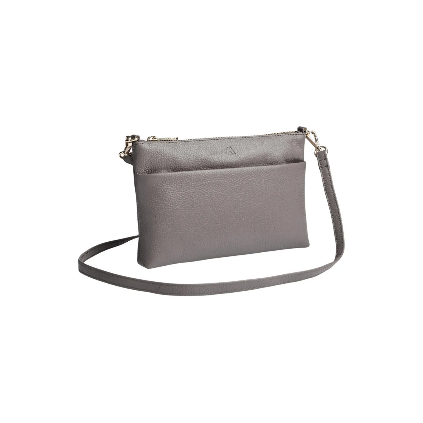 KarimaMBG Crossbody Bag Grain, taupe w/gold