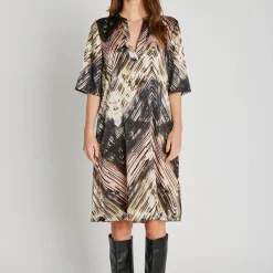 Karma dress, zig zag