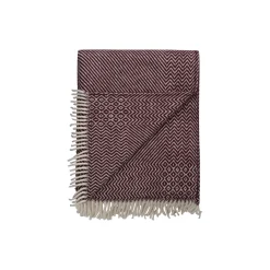KATTEFOT Throw, burgundy