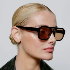 Kaya Solbriller, black