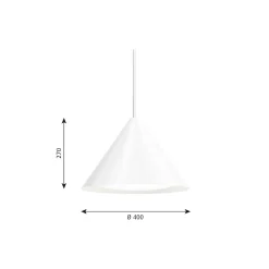 Keglen pendel, white
