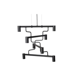 Kennedy Chandelier, black