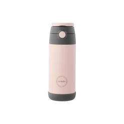 Kids Straw Bottle, soft rose