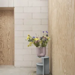 Kink Vase, dusty lilac