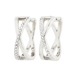 KIRA Øreringe, silver plated