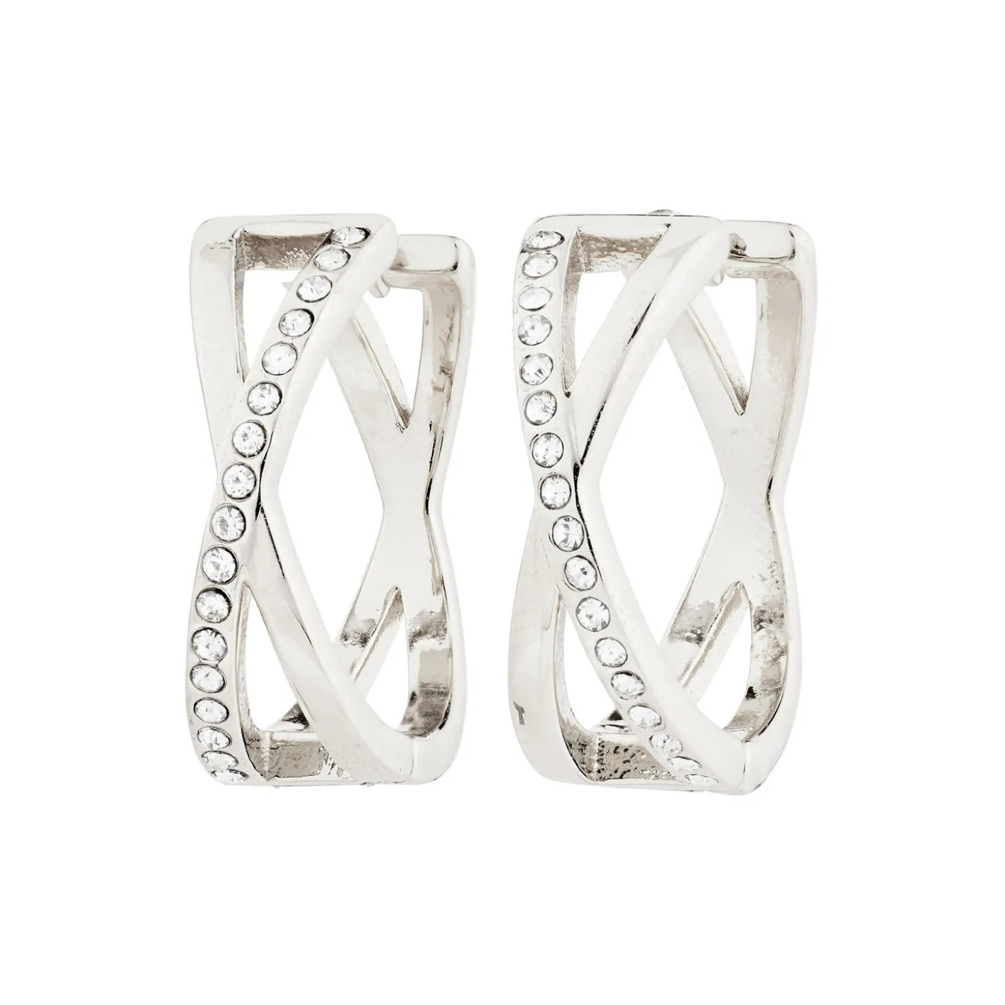 KIRA Øreringe, silver plated